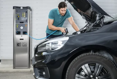 K&auml;rcher Forecourt egys&eacute;g Levegőtorony (Fp)