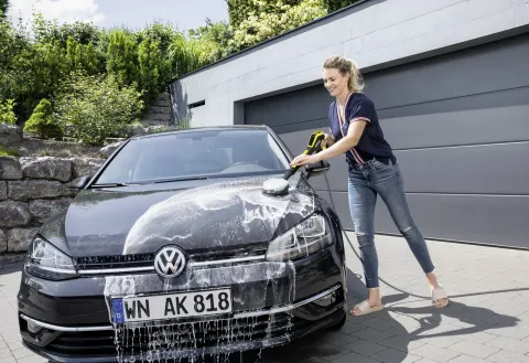 K&auml;rcher Magasnyom&aacute;s&uacute; mos&oacute; K 4 Power Control Flex Car & Stairs