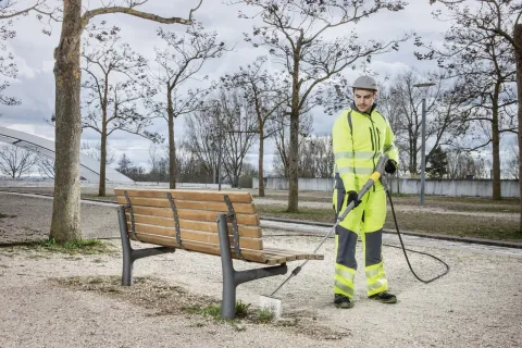 K&auml;rcher Magasnyom&aacute;s&uacute; mos&oacute; HDS 1000 De Weed