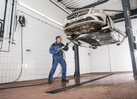 K&auml;rcher Magasnyom&aacute;s&uacute; mos&oacute; HDS 10/21 -4 St Gas -EU-I