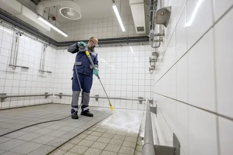 K&auml;rcher Magasnyom&aacute;s&uacute; mos&oacute; HD 10/19-4 St H