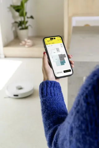 K&auml;rcher Robotporsz&iacute;v&oacute; felmos&oacute; funkci&oacute;val RVC 3 Comfort *EU